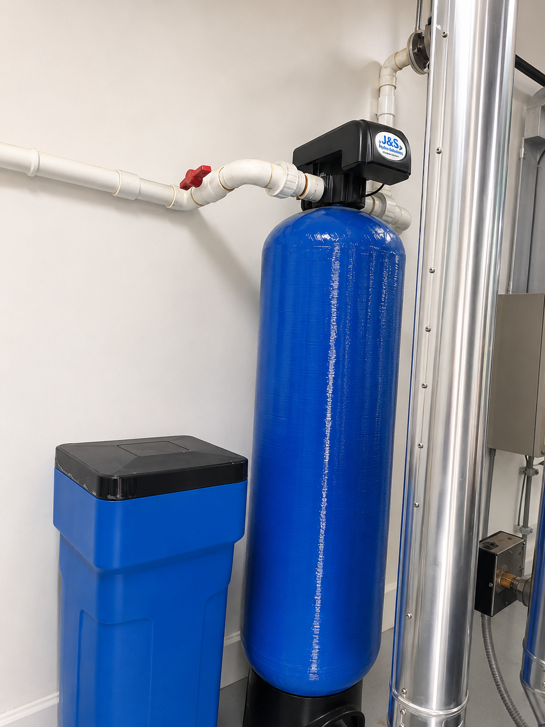Instalación real de filtración y bombeo J&S Hydro Solutions